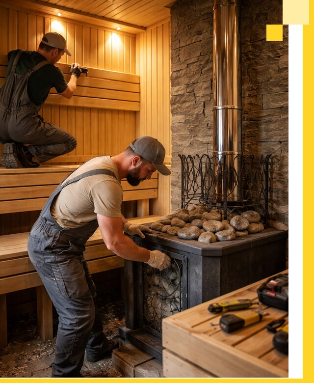 Комплексный дизайн бань, саун и зон отдыха в Нижнем Новгороде