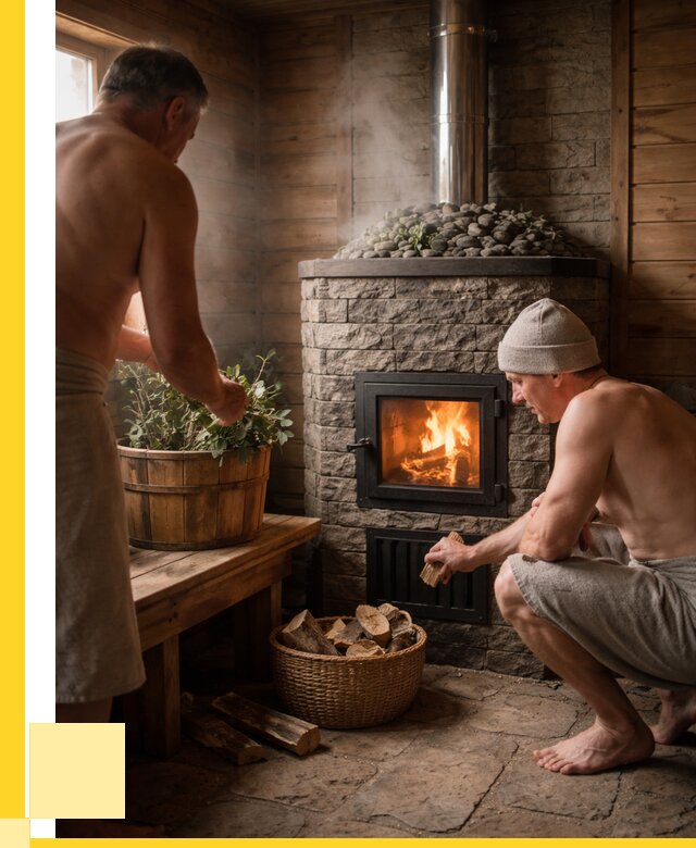 Банные печи под ключ в Нижнем Новгороде от 46895 р. | ЭриданНнн кирпичная