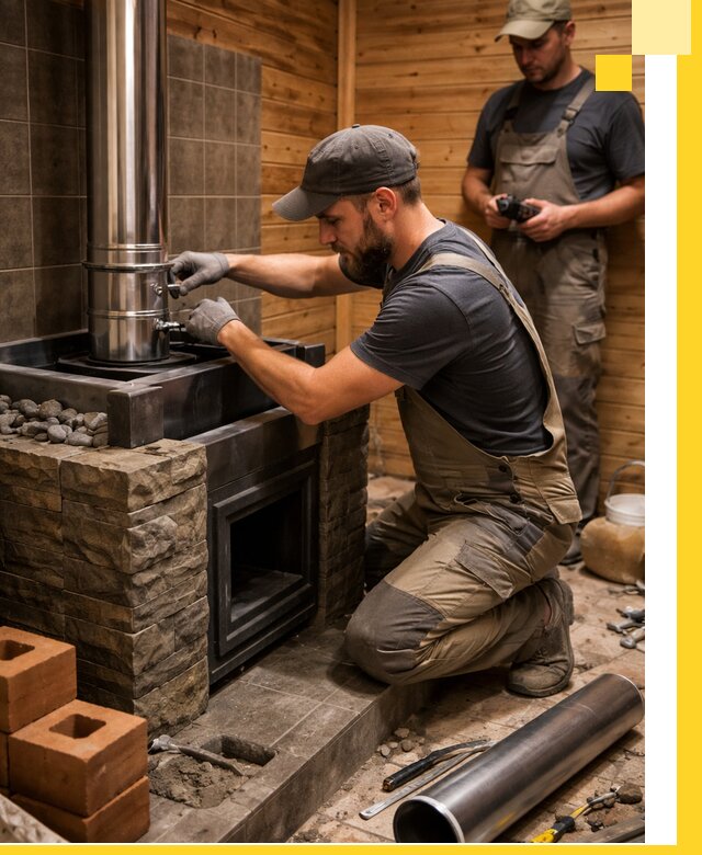 Изготовление и установка банных печей под ключ в Нижнем Новгороде