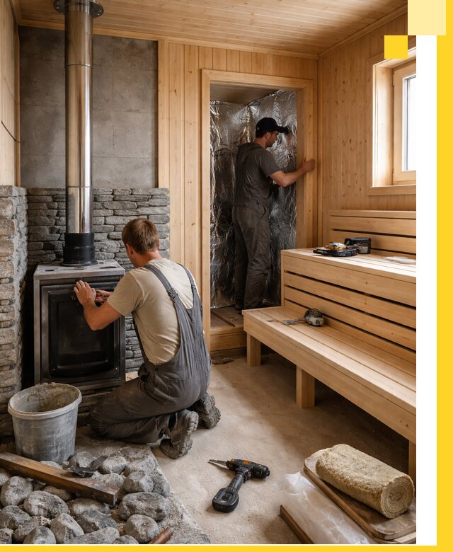 Строительство и изготовление бань под ключ в Нижнем Новгороде