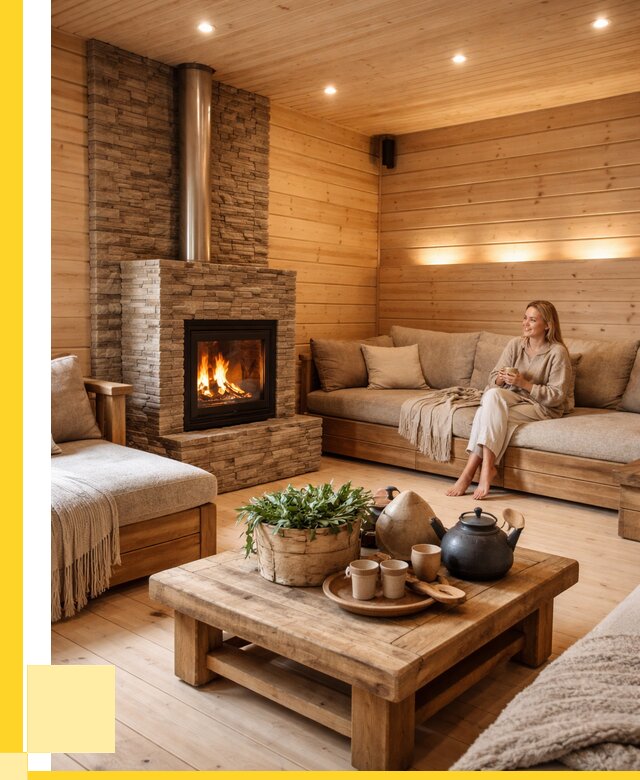 Проект бани с комнатой отдыха в Нижнем Новгороде от 36474 р. | ЭриданНнн