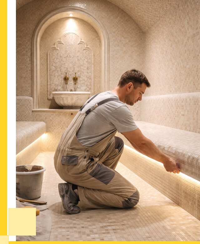 Отделка хамамов под ключ в Нижнем Новгороде от 5732 р. | ЭриданНнн