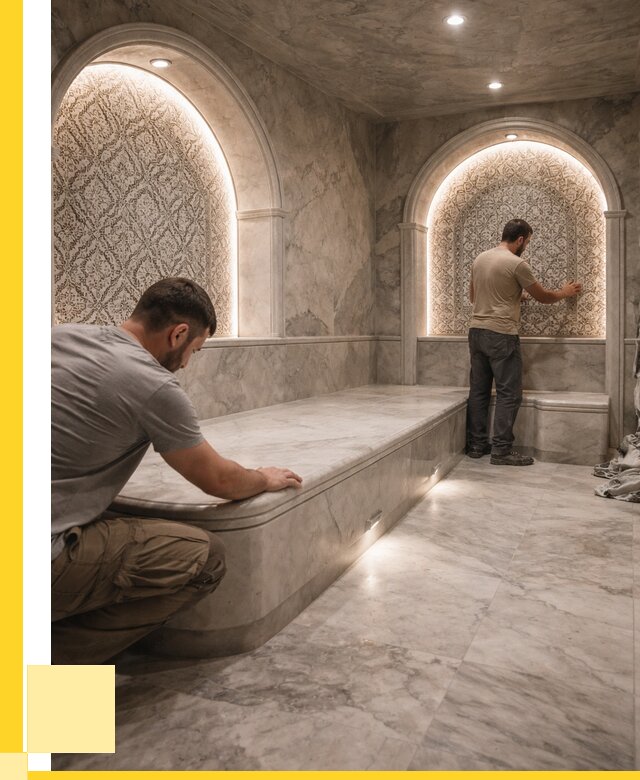 Турецкие бани под ключ в Нижнем Новгороде от 260525 р. | ЭриданНнн