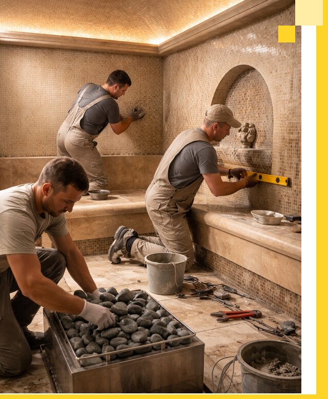 Проектирование и строительство хамама и сауны в Нижнем Новгороде