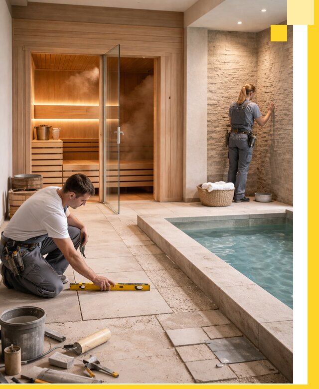 Комплексный дизайн и отделка интерьеров SPA под ключ в Нижнем Новгороде